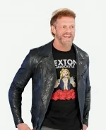 WWE Elimination Chamber Adam Copeland Leather Jacket