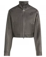 Women’s Adidas Originals Firebird Faux Leather Jacket