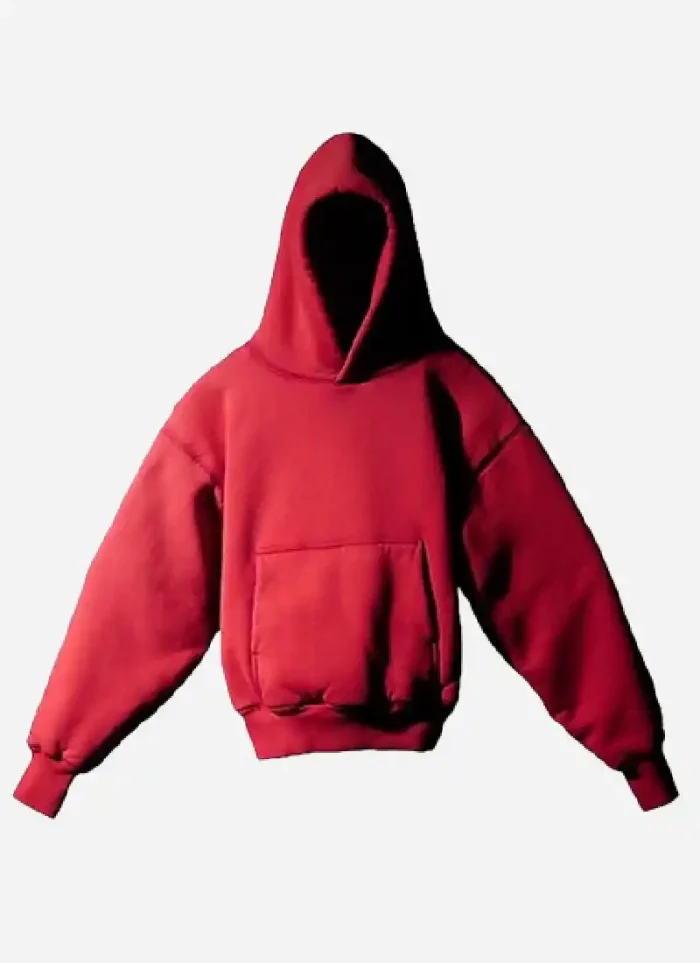 Yeezy Gap Oversized Red Hoodie