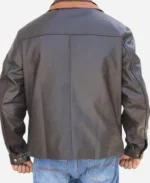 Yellowstone Thomas Rainwater Black Faux Leather Jacket