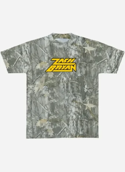 Zach Bryan Camo Tee