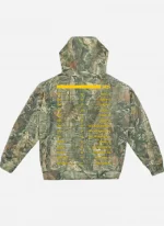 Zach Bryan Tour Logo Camo Printed Pullover Hoodie