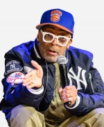 filmmaker Spike Lee 2025 Montclair Film Festival Yankees Navy Blue Jacket