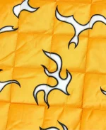 2025 Pittsburgh Steelers Black Full-Snap Letterman Varsity Jacket