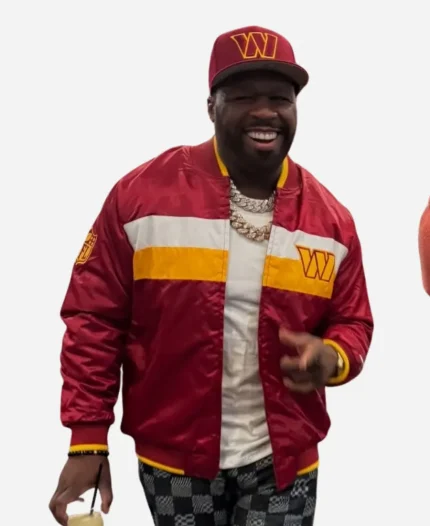 50 Cent Washington Commanders Jacket