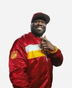 50 Cent Washington Commanders Red Jacket