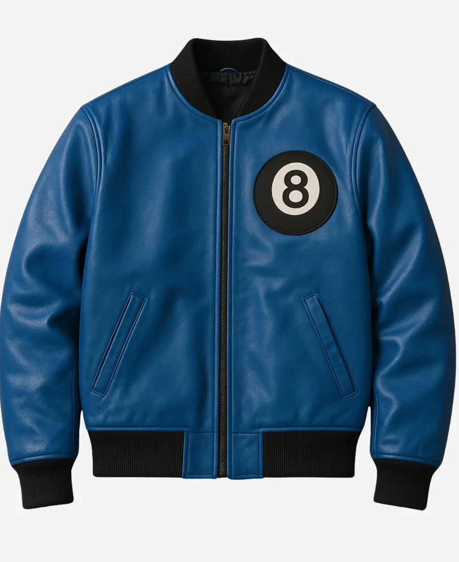8 Ball Logo Letterman Varsity Jacket 8 Ball Logo Letterman Varsity Jacket