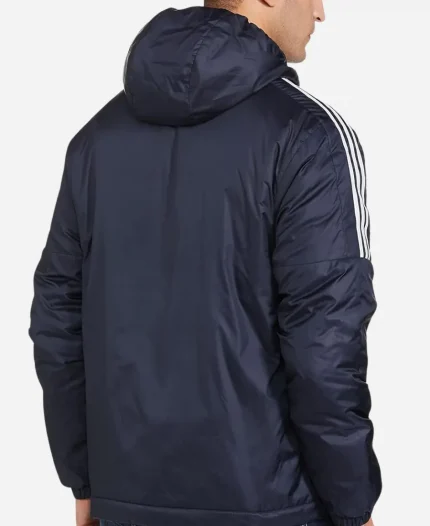 Adidas Essentials Insulated Hooded Jacket - Blue