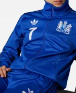 Adidas Man United George Best Track Top - Blue