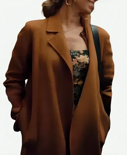 Ana Ortiz Love Victor S02 Isabel Salazar Brown Wool Coat