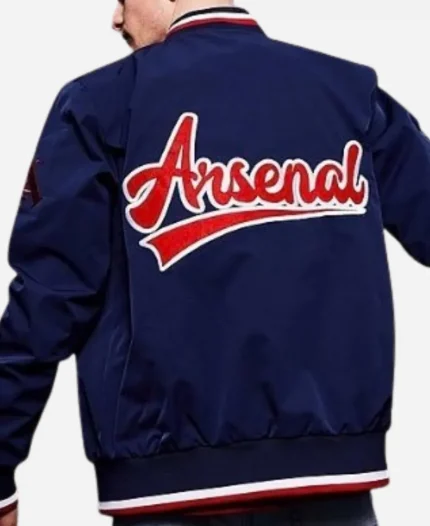 Arsenal Retro Vintage Baseball Jacket