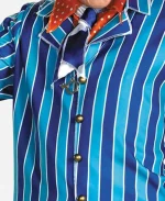 Austin Power Pinstripe Blue Suit