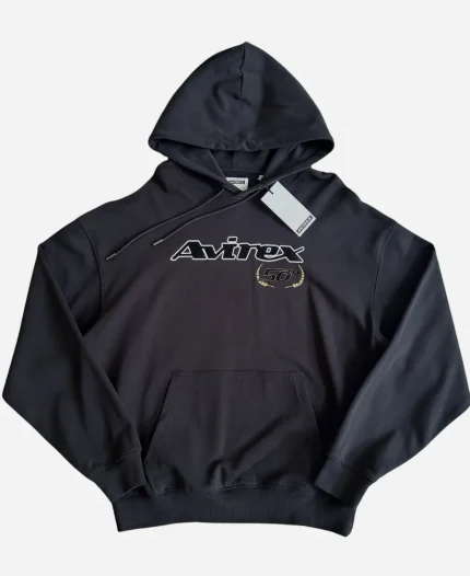 Avirex 50th Anniversary Black Hoodie