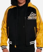 Avirex Classic Wool Gold Varsity Jacket