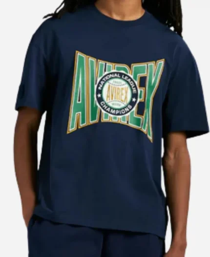 Avirex National League Blue T-Shirt