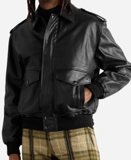 BURBERRY Schott Leather Jacket