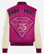 Baby Phat Pink Letterman Varsity Jacket