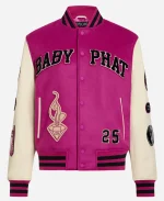 Baby Phat Pink Varsity Jacket
