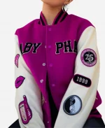 Baby Phat Vrasity Jacket - Pink