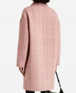 Bebe Wood Love, Victor Season 03 TV Series Lake Meriwether Checked Coat