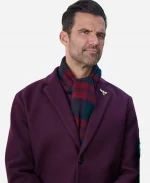 Benjamin Ayres A Christmas Angel Match Coat - Purple
