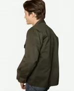 Benji Campbell Love Victor Tv Show George Sear Shirt Style Green Cotton Jacket