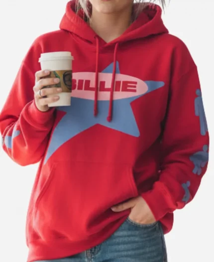 Billie x Lost Love Red Hoodie