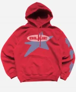 Billie x Lost Love Red Pullover Hoodie
