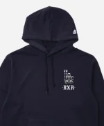 Born x Raised Los Angeles Dodgers Troka Navy Blue Hoodie