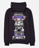 Born x Raised Los Angeles Dodgers Troka Navy Hoodie