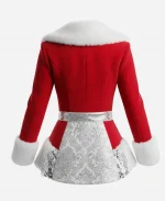 Britt Robertson Merry Gentlemen Christmas Shearling Coat