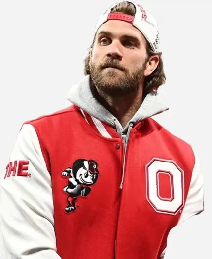 Bryce Harper Ohio State Varsity Jacket