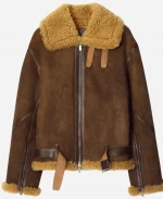 Burberry Shearling Aviator Jacket