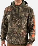 Carhartt Midweight Camo Hooded Sweatshirt