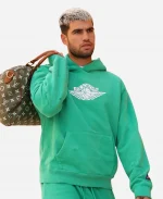 Carlos Alcaraz 2025 Six Kings Slam Hoodie - Green