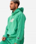 Carlos Alcaraz Air Jordan 2025 Six Kings Slam Green Hoodie