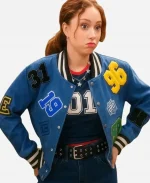 Carmen B. Sanchez Electric Bloom Denim Jacket