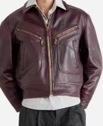 Celine Padded Leather Jacket