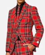 Christmas Check Blazer