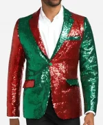 Christmas Green Blazer