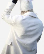 Christmas Monochrome Wool Coat 