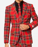 Christmas Plaid Blazer