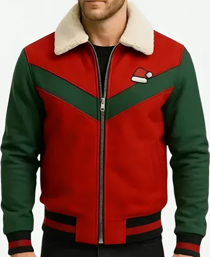 Christmas Red And Green Jacket