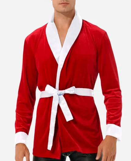 Christmas Smoking Robe Jacket