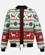 Christmas Tree Costume White Hooded Jacket