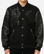 Chrome Heart Letterman Varsity Jacket