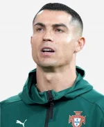 Cristiano Ronaldo FIFA World Cup 2026 FPF Crest Qualifier Portugal Hooded Training Jacket