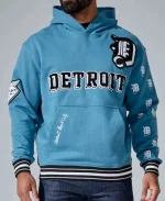 D Town Blue Pullover Hoodie