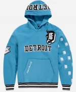 D Town Blue Pullover Hoodie - Blue