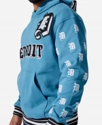 D-Town Embroidered Detroit Logo Pullover Hoodie